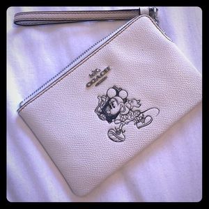 Coach x Disney wristlet